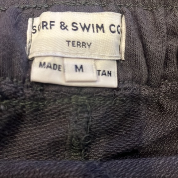 Surf & Swim Co. Gray Terry Cloth Shorts - Picture 3 of 3